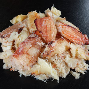 Seatech Chilean rock crab meat. A high quality economical crab meat for all your dishes requiring crab. www.seatechcorp.com